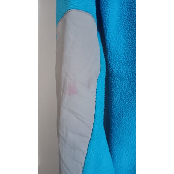 The North Face Medium Blue Grey Denali Fleece Outdoor Casual School Zip Jacket - Picture 6 of 8